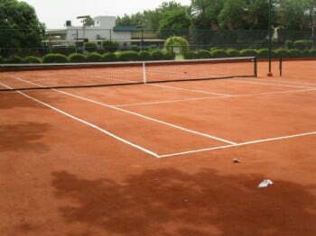 पॅन इंडियामधील क्ले टेनिस कोर्ट