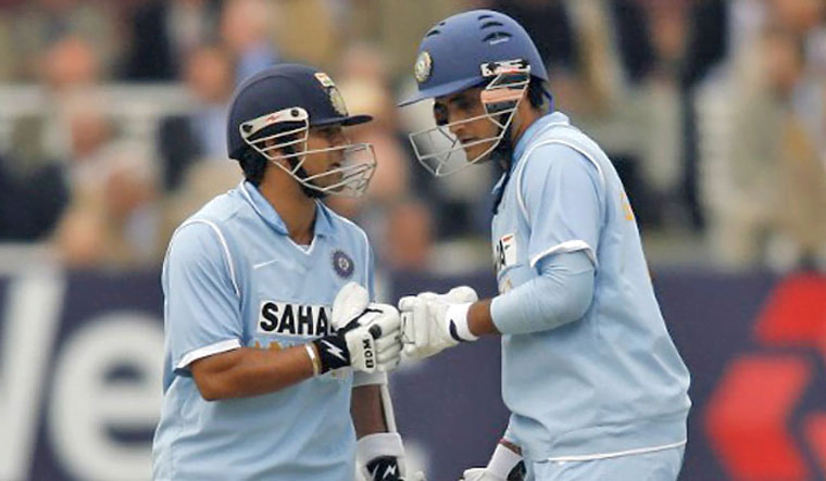 सौरव गांगुली-सचिन तेंडुलकर (भारत)  | क्रिकेटमध्ये सर्वाधिक शतकी भागीदारी