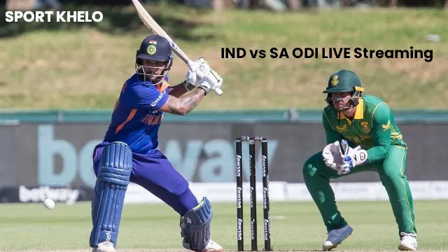 IND vs SA ODI LIVE Streaming