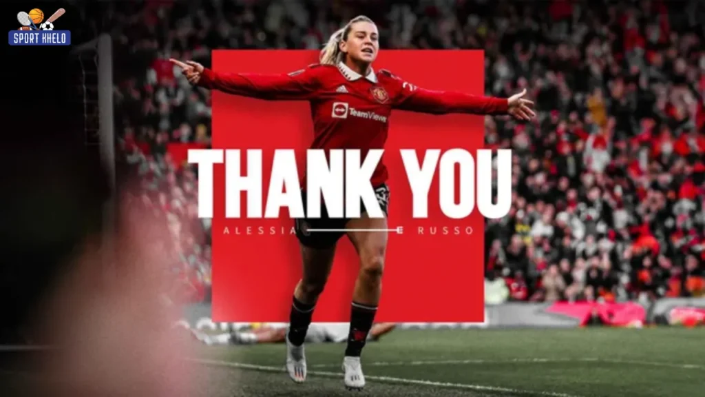 Alessia Russo announces she will leave Man United this summer