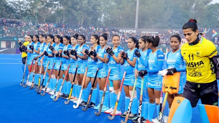 FIH प्रो लीगसाठी भारतीय महिला संघ