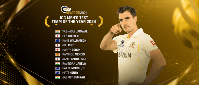 ICC Mens Test Team Of The Year 2024